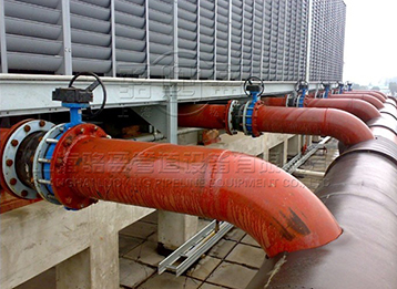 輸油管線遼寧省鐵嶺市開(kāi)原市橡膠接頭施工圖